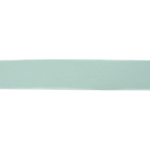 Elastische flache Gummibänder-40mm-Uni-100 cm-Meterware-Nähen, Patchwork, Befestigung & Bastelarbeiten (Mint) von Stofftreff Santi
