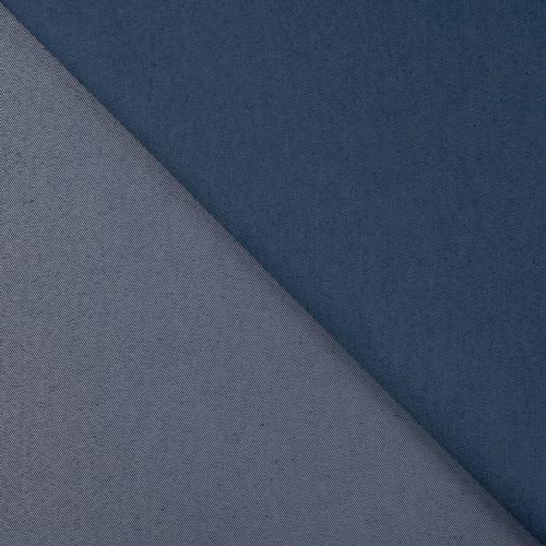 Elastischer Jeansstoff DOMI 0,5m - Hosenstoff Bekleidungsstoff Meterware (Jeansblau) von Stofftreff Santi