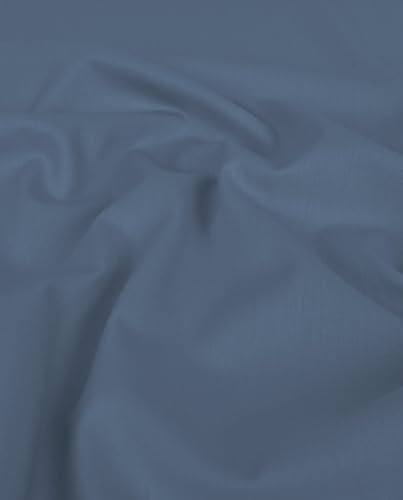 Futterstoff-Anti Statisch LINING Deluxe -Tasche-,Jacken- und Innenstoff-Ausfüllstoff, Blazer-65 g/QM-150 cm breit-50 cm Schritte-Meterware (Dunkelblau) von Stofftreff Santi