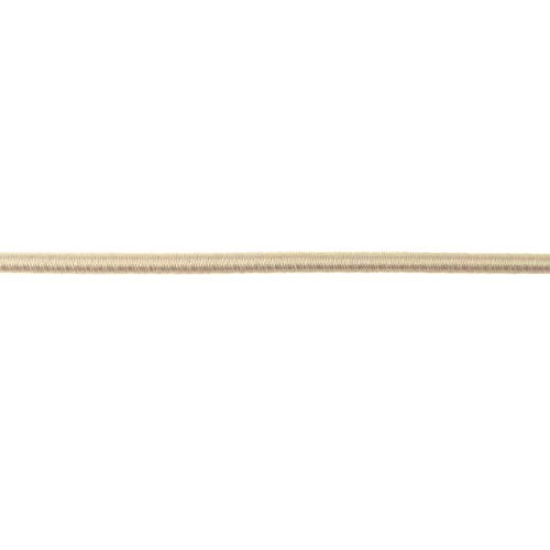 Gummikordeln-5 mm rundlicher Durchmesser-Meterware-50 cm Schritte-30 Farben (Sand-31772) von Stofftreff Santi