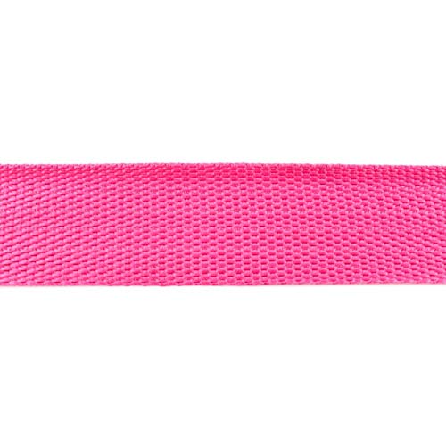 Gurtband-40 mm-Polypropylen-50 cm-Meterware in 23 Farben (Pink-21000) von Stofftreff Santi
