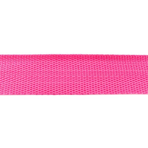 Gurtband-40 mm-Polypropylen-50 cm-Meterware in 23 Farben (Pink-21000) von Stofftreff Santi