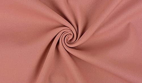 Hosenstoff IRMA 0,50m Stretch Baumwollköper für Hosen und Röcke - 145cm Breit-Gewicht 230g/qm - Meterware Stoffe Bekleidungsstoffe (Mauve) von Stofftreff Santi