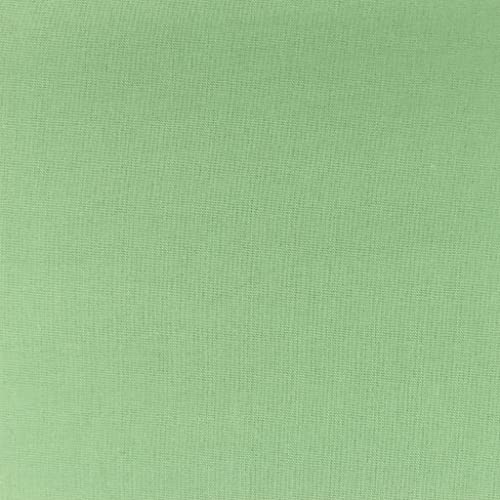 Leinenstoff-MARIA-Leinen, Baumwolle, Biostoff, Öko, Kleiderstoff, Nähen,140 cm Breite-Meterware in 0,5 m Schritten-200 g/qm-35 Prozent Leinenanteil-65 Prozent Baumwolle (Altgrün-412-MARIE) von Stofftreff Santi