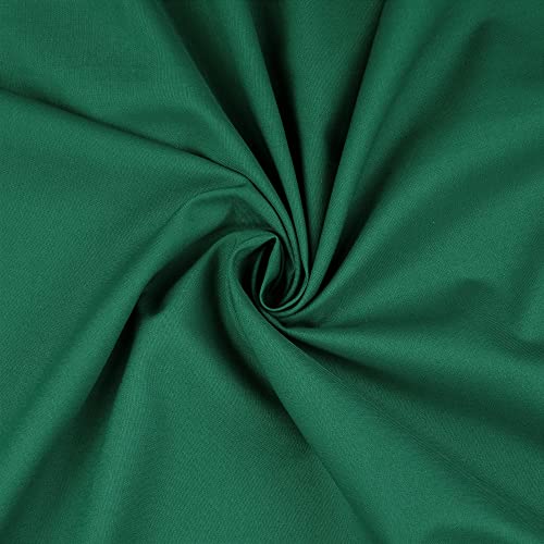 Mantelstoff - Bekleidungsstoff - weicher Mantelflausch - Jackenstoff, 0,5 m, Stoffe, Trachtenstoff, Meterware, (Tannengrün) von Stofftreff Santi