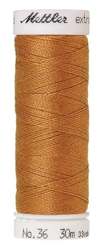 Mettler EXTRA STARK 36-30m 100% Polyester, Feinheit: ca. Nm 23/2 (dtex 438 * 2) Nadelstärke: Nm 90-120 (Ashley Gold-0174) von Stofftreff Santi