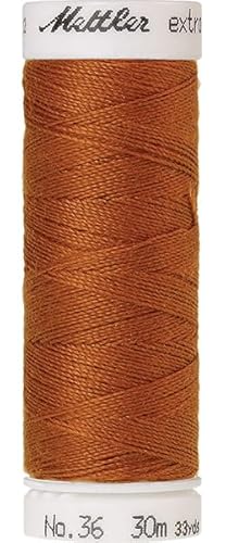 Mettler EXTRA STARK 36-30m 100% Polyester, Feinheit: ca. Nm 23/2 (dtex 438 * 2) Nadelstärke: Nm 90-120 (Bronze-0899) von Stofftreff Santi