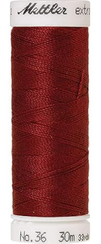 Mettler EXTRA STARK 36-30m 100% Polyester, Feinheit: ca. Nm 23/2 (dtex 438 * 2) Nadelstärke: Nm 90-120 (Cranberry-0918) von Stofftreff Santi