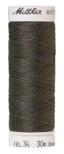 Mettler EXTRA STARK 36-30m 100% Polyester, Feinheit: ca. Nm 23/2 (dtex 438 * 2) Nadelstärke: Nm 90-120 (Dark Charcoal-0416) von Stofftreff Santi
