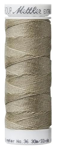 Mettler EXTRA STARK 36-30m 100% Polyester, Feinheit: ca. Nm 23/2 (dtex 438 * 2) Nadelstärke: Nm 90-120 (Dried Seagrass-0530) von Stofftreff Santi