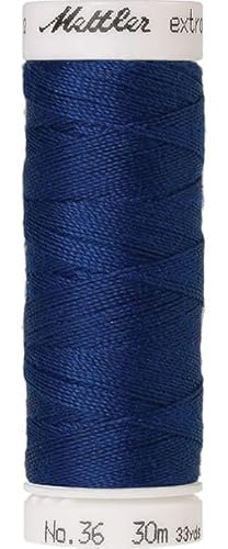 Mettler EXTRA STARK 36-30m 100% Polyester, Feinheit: ca. Nm 23/2 (dtex 438 * 2) Nadelstärke: Nm 90-120 (Imerial Blue-1304) von Stofftreff Santi