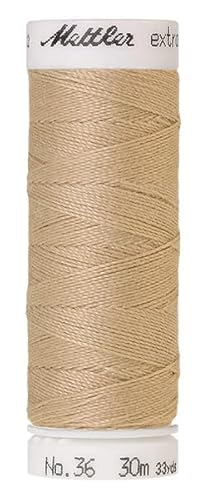Mettler EXTRA STARK 36-30m 100% Polyester, Feinheit: ca. Nm 23/2 (dtex 438 * 2) Nadelstärke: Nm 90-120 (Oat Flakes-0537) von Stofftreff Santi