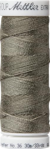 Mettler EXTRA STARK 36-30m 100% Polyester, Feinheit: ca. Nm 23/2 (dtex 438 * 2) Nadelstärke: Nm 90-120 (Sage-0381) von Stofftreff Santi