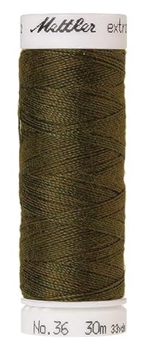 Mettler EXTRA STARK 36-30m 100% Polyester, Feinheit: ca. Nm 23/2 (dtex 438 * 2) Nadelstärke: Nm 90-120 (Umber-0660) von Stofftreff Santi
