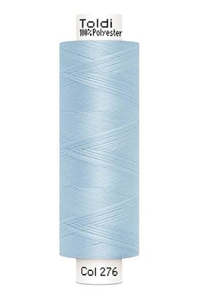 Nähgarn TOLDI Nähgarn á 500m - Allesnäher Garn No.120 Hochwertiges Universalnähgarn (5, Babyblau) von Stofftreff Santi
