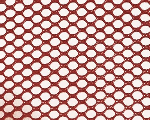 Netzstoff, Wäschenetz, Netze, Insektenschutz"NETTY"-Meterware-50 cm Schritte-100 Prozent Polyester-ca. 150 cm Breite-75 g/QM-13 Farben (Bordeauxrot4002) von Stofftreff Santi