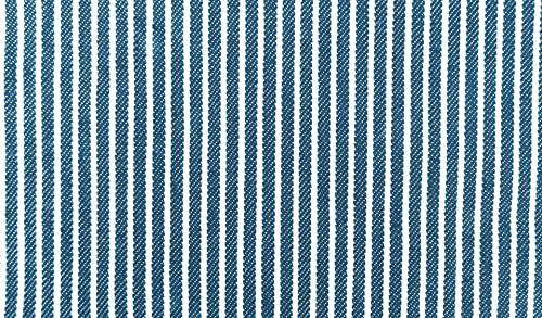 Washed Jeans LISSY gestreift - Jeansstoff 145cm Breit-Gewicht 330g/qm - Streifen Jeans Hosenstoff Meterware Stoffe Bekleidungsstoffe (Dark Jeansblau) von Stofftreff Santi