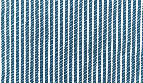 Washed Jeans LISSY gestreift - Jeansstoff 145cm Breit-Gewicht 330g/qm - Streifen Jeans Hosenstoff Meterware Stoffe Bekleidungsstoffe (Dark Jeansblau) von Stofftreff Santi