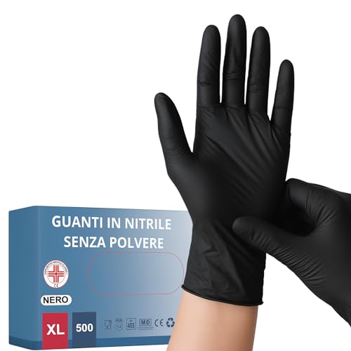S&S-Medical Schwarze Nitrilhandschuhe puderfrei Einweghandschuhe Strapazierfähig Hypoallergen Latexfrei Medizinprodukt | Professionelle Verwendung für Lebensmittel Lebensmittel Tätowierer Chef | S M L S&S-Medical Schwarze Nitrilhandschuhe puderfrei Einweghandschuhe Strapazierfähig Hypoallergen Latexfrei Medizinprodukt | Professionelle Verwendung für Lebensmittel Lebensmittel Tätowierer Chef | S M L von Stone&Stone