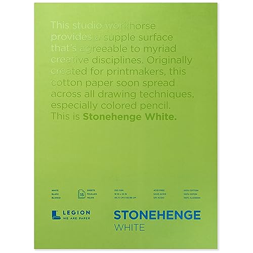 Stonehenge L21-STP250WH1824 Papier, 18 x 90 kg, Weiß, Einheitsgröße Stonehenge L21-STP250WH1824 Papier, 18 x 90 kg, Weiß, Einheitsgröße von Stonehenge