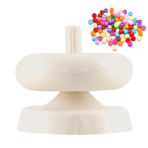 Bead Spinner Schale | 1/2 Stück Mini Perlenmühle | Langlebiger DIY Perlen Spinner Günstig | Quickly Perlenspinner DIY Bastelzubehör für die Herstellung von Schmuck und Armbändern von Storaffy