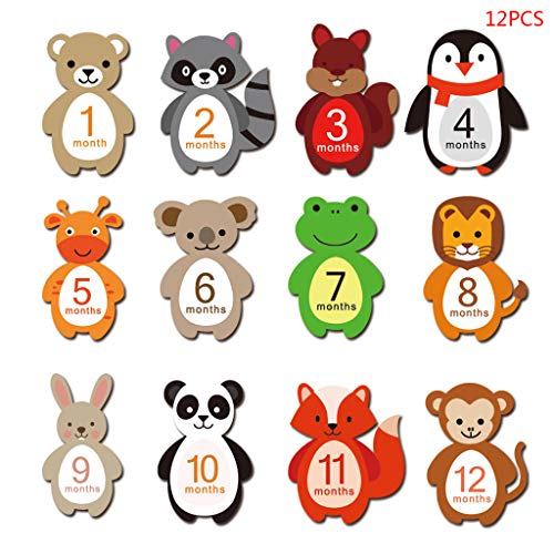 12 PCs Neugeborene Monatliche Meilensteinaufkleber Bauchaufkleber Fotografie Requisiten Design Big Day Record Photo Requisiten Versiegelungsband 12 PCs Neugeborene Monatliche Meilensteinaufkleber Bauchaufkleber Fotografie Requisiten Design Big Day Record Photo Requisiten Versiegelungsband von Storage Bag