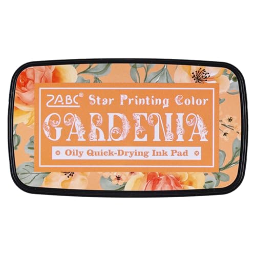 1pc Vintage Color Oil Based Inks Pad Für Künstler Handgefertigte Enthusiasten Schnell Trocknen Wasserdichtes Briefmarkenpolster Bastelfleischstempel Stempel von Storage Bag