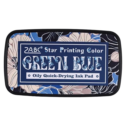 1pc Vintage Color Oil Based Inks Pad Für Künstler Handgefertigte Enthusiasten Schnell Trocknen Wasserdichtes Briefmarkenpolster Bastelfleischstempel Stempel von Storage Bag