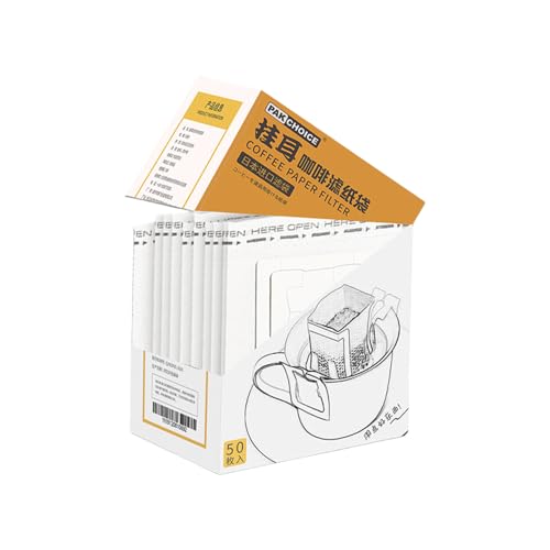25/05pcs Hand Gebrühte Kaffee Hanging Ohrfilter Tasche Tragbare Einweg Kaffee Filter Papiertüte Brauwerkzeug Einfach Zu Bedienen von Storage Bag