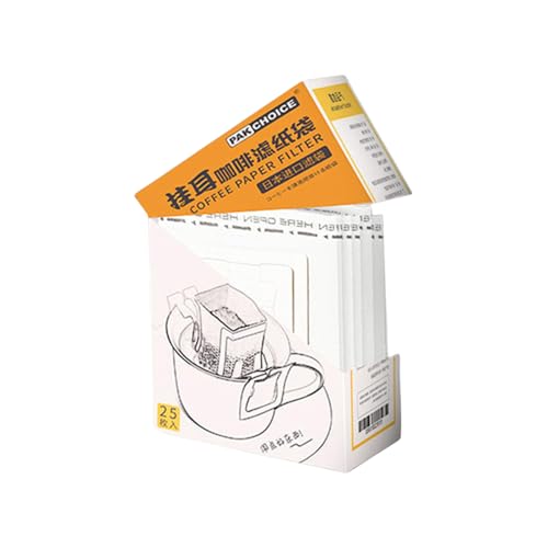 25/05pcs Hand Gebrühte Kaffee Hanging Ohrfilter Tasche Tragbare Einweg Kaffee Filter Papiertüte Brauwerkzeug Einfach Zu Bedienen von Storage Bag