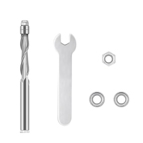 2Beinigem Muster Router Bit 1/4 Zoll Schneidwerkzeug Ideal Für Detaillierte Schnitzereien Holzhandwerk Für Schrankhersteller DIYERS von Storage Bag