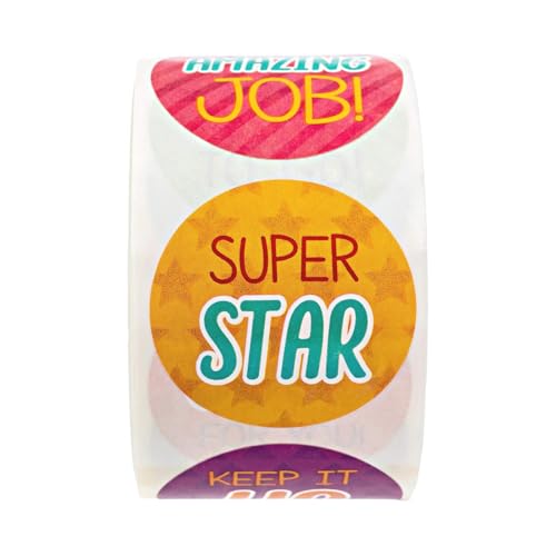 500 PCs Motivationsaufkleber Stationery Labels Aufkleber Aufkleber Aufkleber Anreiz Aufkleber Für Handwerksbegeisterte Incentive Aufkleber Belohnung Aufkleber Aufkleber Ermutigender Aufkleberschule von Storage Bag