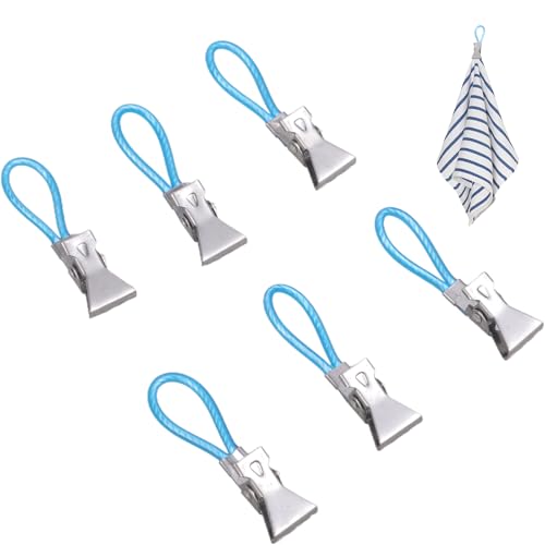 6pcs Heavy Duty Metal Steel Beach Handtuchclip Für Außenpoolbadetücher Rostbrichte Teashalter Klemmen Kleine Tees Hängende Clips 6pcs Heavy Duty Metal Steel Beach Handtuchclip Für Außenpoolbadetücher Rostbrichte Teashalter Klemmen Kleine Tees Hängende Clips von Storage Bag