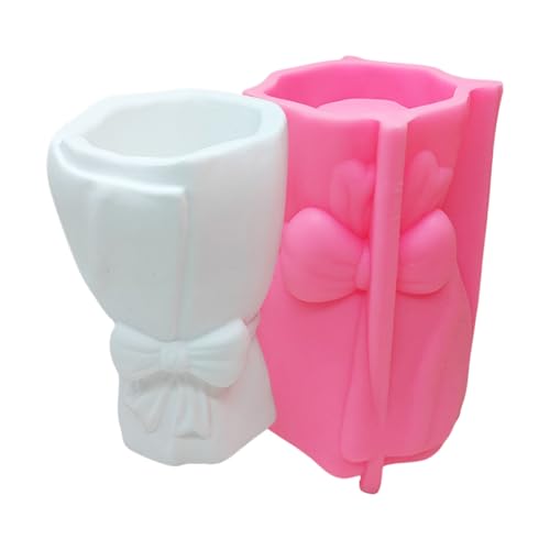 Blumenvase Silikonformen Zur Herstellung Von Blumenvase Home Dekoration Einfacher Demolding Silikonformen Für Epoxidharz Dekorative Trockenform von Storage Bag