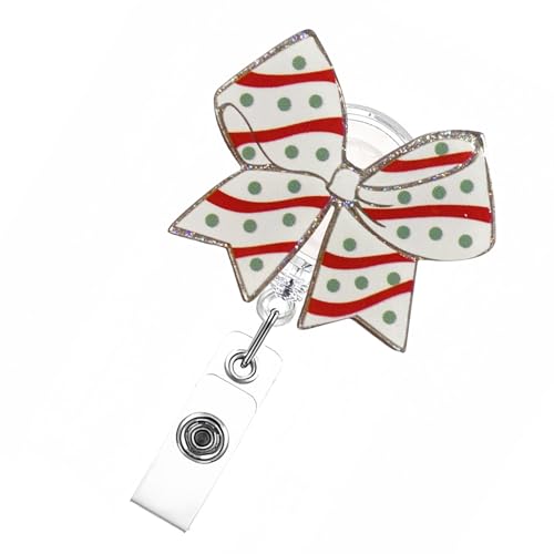 Bowknot Abzeichenhalter Mit Metall Clip Schwester Arzt Abzeichenhalter Retractable Rollen Für Lehrer Krankenschwester Einziehbares Abzeichen Für Die Krankenschwester von Storage Bag