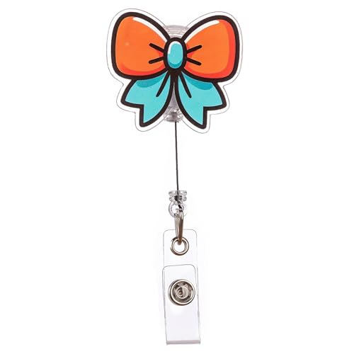 Bowknot Abzeichenhalter Mit Metall Clip Schwester Arzt Abzeichenhalter Retractable Rollen Für Lehrer Krankenschwester Einziehbares Abzeichen Für Die Krankenschwester von Storage Bag