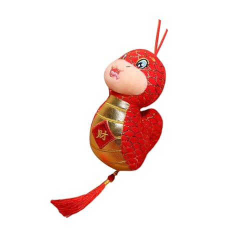 Chinesisch Traditionelle Hängeanhänger Schlangenjahr Plüsch Charme Für Festivalfeier Heimat Und Büroauto Plüschdekoration Hängende Verzierung von Storage Bag