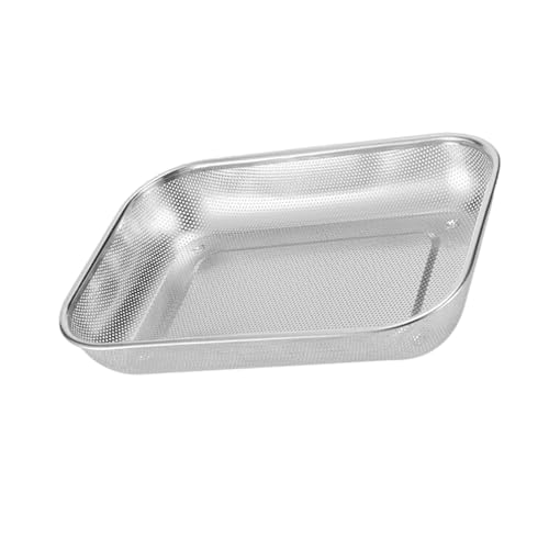 Edelstahl Quadratsieb Mit Leckdosenkanten Mehrzweck Lebensmittelabwässer Zum Kochen Von Gemüsenudeln Edelstahl Quadratsieb Mit Leckdosenkanten Mehrzweck Lebensmittelabwässer Zum Kochen Von Gemüsenudeln von Storage Bag