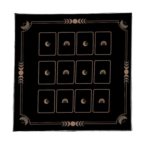 Elegante Velvets Tischdeckel Portables Wahrsagerungsmatten Mit Mystischen Kunstwerken Für Spirituelle Meditationen Und Häuserdekoration Durabilität Tarots Tuch Elegante Velvets Tischdeckel Portables Wahrsagerungsmatten Mit Mystischen Kunstwerken Für Spirituelle Meditationen Und Häuserdekoration Durabilität Tarots Tuch von Storage Bag