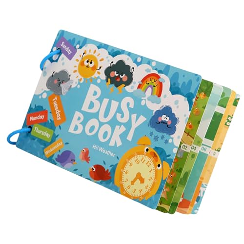 Farm Themed Quiet Sticker Book Für Kinder Vorschulalter Ermutigt Lernen Von Brief Und Tieren Anerkennungstätigkeit Für Kinder. von Storage Bag