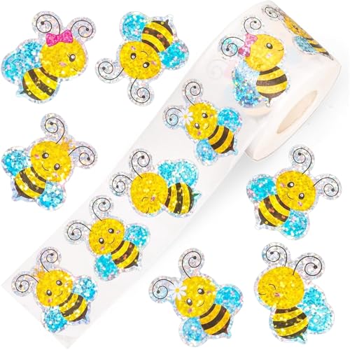 Glitzernde Belohnung Aufkleber Scrapbooking Sticker Blumen Etiketten Schmetterling Für Festival Feier Blumen Cartoon Geschenk Schmetterling Belohnung von Storage Bag