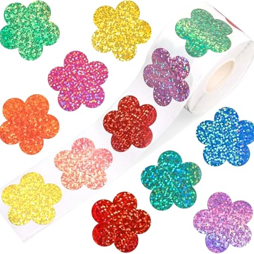 Glitzernde Belohnung Aufkleber Scrapbooking Sticker Blumen Etiketten Schmetterling Für Festival Feier Blumen Cartoon Geschenk Schmetterling Belohnung von Storage Bag