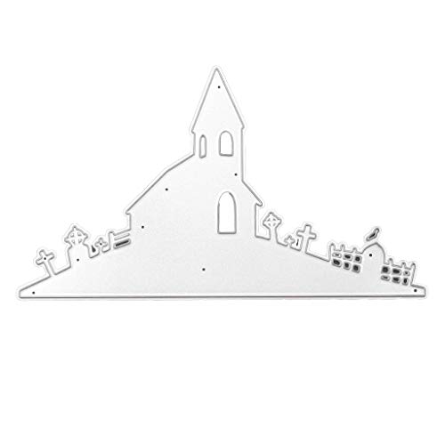Halloween Für Cross House Metal Cuting Stirppen Stencil Scrapbooking Album Stam Cut Stirbt Für Scrapbook von Storage Bag