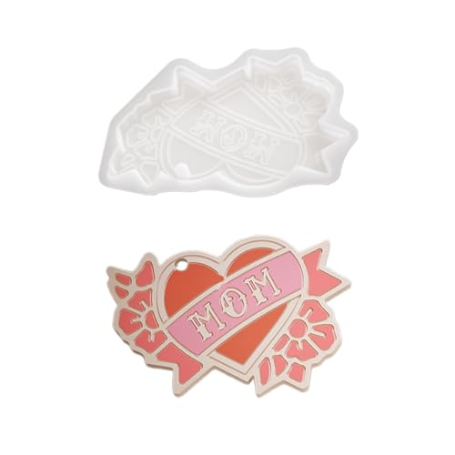 Keychain Epoxidharzform Ohrringe Anhänger Silikonform Keychain Epoxidharzform Ohrringe Anhänger Silikonform von Storage Bag