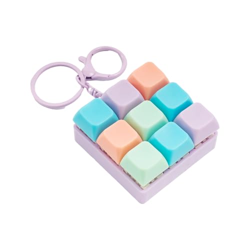 Klicken Sie Auf 9 Schlüsselketten Tragbares Schreibtischspielzeug Mit Feedbacks Ruhe Stress Reliever Für Sorge Relief & Konzentratgeschenk Für Tastaturbegeisterte Klicken Sie Auf 9 Schlüsselketten Tragbares Schreibtischspielzeug Mit Feedbacks Ruhe Stress Reliever Für Sorge Relief & Konzentratgeschenk Für Tastaturbegeisterte von Storage Bag