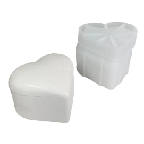 Kristall Epoxy Herzkasten Form Anpassbare Herzformspeicherbehälterform Für Künstlerische Anzeige Und Aufbewahrungsbox Form von Storage Bag