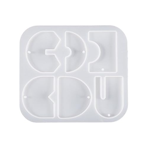 Kristallanhänger Ohrwäsche Form Ohrringe Formen Unregelmäßige Ohrringe Form Silikonschmuckform Kit Making Werkzeuge Tragen Resistente Werkzeuge von Storage Bag