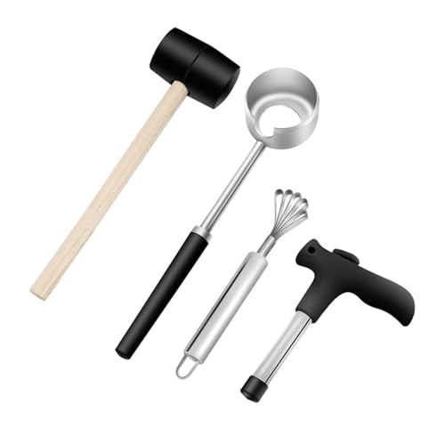 Leichte Kokosnüsse Opener Werkzeug Set Stähle Kokosnussschalen Punchers Für Freshs Water & Fleisch Extraktionen Handbuch Schalen Punchers Leichte Kokosnüsse Opener Werkzeug Set Stähle Kokosnussschalen Punchers Für Freshs Water & Fleisch Extraktionen Handbuch Schalen Punchers von Storage Bag