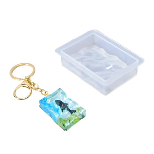 Mehrzweck Deeps Cube Schlüsselbundform Für Epoxidharz Handwerk Elegante Dekorationen Und Personalisieren Styles Geschenke Personalisieren Sie Keychain Form von Storage Bag