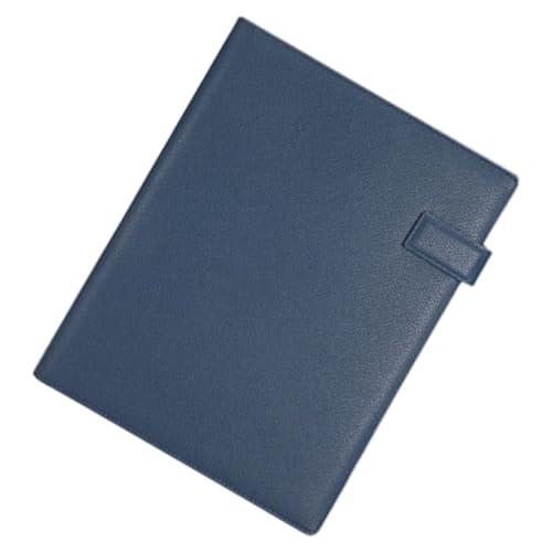 Mehrzweckkonferenzordner Leder Dokument Organizer Mit Kartenpockt Stift Slot Verschluss Buchstabe Größen Ordner Leder Datei Hülle von Storage Bag